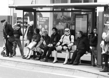 Star Wars characters in unexpected places