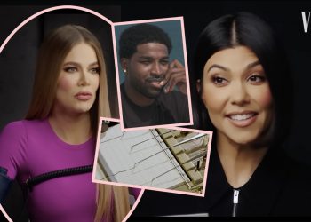 Kourtney Kardashian Asks Khloé If She’s STILL Having Sex With Tristan In Lie Detector Test Vid!