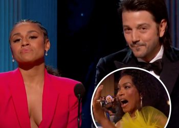 Angela Bassett Reacts as Ariana DeBose Pokes Fun at Viral Moment at SAG Awards