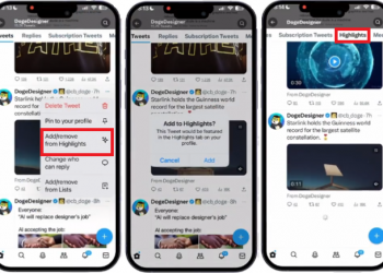 Twitter’s New ‘Highlights’ Tab is Now Available to Twitter Blue Subscrbers
