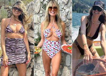 See Every Swimsuit Heidi Klum Has Worn This Summer